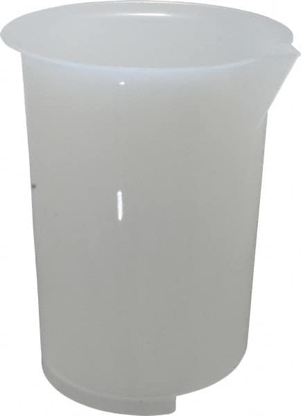 Bel-Art - 5,000 ml Polypropylene Beaker - 8-1/4" Diam x 10-1/4" High - Caliber Tooling