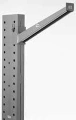 Made in USA - 24 Inches Long, Series 2K Incline Arm - With Lip, 1,200 Lb. Load Limit - Caliber Tooling