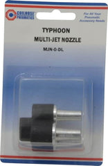 Coilhose Pneumatics - Blow Gun Multi-Jet Nozzle - 1/2-27 UNS, 2" Long - Caliber Tooling