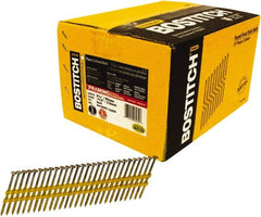 Stanley Bostitch - 12 Gauge 0.113" Shank Diam 2-3/8" Long Framing Nails for Power Nailers - Exact Industrial Supply