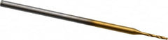 Guhring - 0.0165", 118° Point, Cobalt Micro Drill Bit - Caliber Tooling