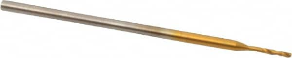 Guhring - 0.0185", 118° Point, Cobalt Micro Drill Bit - Caliber Tooling