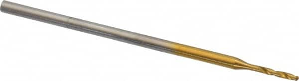 Guhring - 0.0205", 118° Point, Cobalt Micro Drill Bit - Caliber Tooling