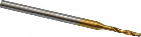 Guhring - 0.0335", 118° Point, Cobalt Micro Drill Bit - Caliber Tooling