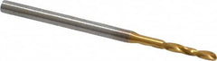 Guhring - 0.0425", 118° Point, Cobalt Micro Drill Bit - Caliber Tooling