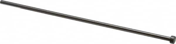 Gibraltar - 9/64" Pin Diam, 1/4" Head Diam x 1/8" Head Height, 6" OAL, Soft Core Pin - Steel, 5-7/8" Pin Length - Caliber Tooling