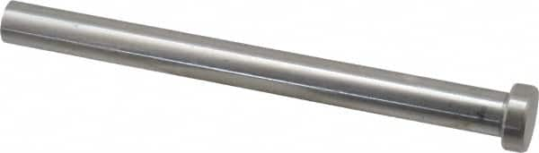 Gibraltar - 1/2" Pin Diam, 3/4" Head Diam x 1/4" Head Height, 6" OAL, Soft Core Pin - Steel, 5-3/4" Pin Length - Caliber Tooling