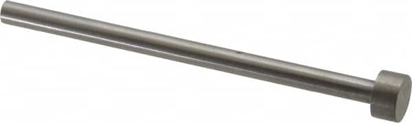 Gibraltar - 11/64" Pin Diam, 11/32" Head Diam x 3/16" Head Height, 3" OAL, Hard Core Pin - Steel, 2-13/16" Pin Length - Caliber Tooling