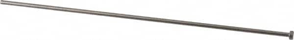 Gibraltar - 2.5mm Pin Diam, 5mm Head Diam x 2mm Head Height, 160mm OAL, Straight Ejector Pin - Steel, 158mm Pin Length - Caliber Tooling