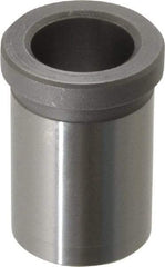 Gibraltar - 5/8" ID x 1-7/8" OAL, Steel, Die & Mold Shoulder Bushing - 7/8" Bottom OD, 1" Top OD - Caliber Tooling