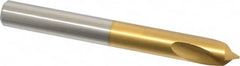 Guhring - 10mm Body Diam, 90°, 89mm OAL, High Speed Steel Spotting Drill - Caliber Tooling