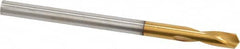 Guhring - 3mm Body Diam, 120°, 46mm OAL, High Speed Steel Spotting Drill - Caliber Tooling