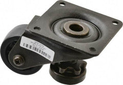 Sunnex - 1" Wide, Nylon Swivel Caster - 200 Lb Capacity, Top Plate Mount, 2.87" x 2.87" Plate, Ball Bearing - Caliber Tooling