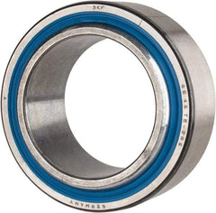 SKF - 45mm Bore Diam, 40,500 Lb Dynamic Capacity, Spherical Plain Bearing - 81,000 Lb Static Load Capacity - Caliber Tooling