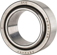 SKF - 30mm Bore Diam, 19,798 Lb Dynamic Capacity, Spherical Plain Bearing - 39,595 Lb Static Load Capacity - Caliber Tooling