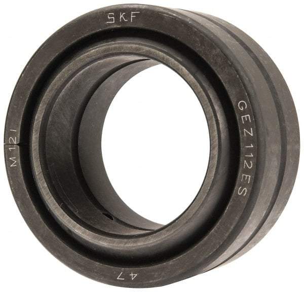 SKF - 1-3/4" Bore Diam, 38,250 Lb Dynamic Capacity, Spherical Plain Bearing - 2-13/16" OD, 1-17/32" Thick, 114,750 Lb Static Load Capacity - Caliber Tooling