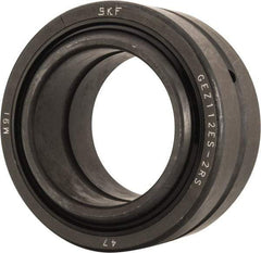 SKF - 1-3/4" Bore Diam, 38,250 Lb Dynamic Capacity, Spherical Plain Bearing - 2-13/16" OD, 1-17/32" Thick, 114,750 Lb Static Load Capacity - Caliber Tooling