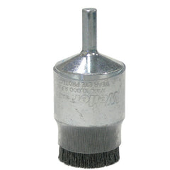 Burr-Rx 1″ Coated-Cup End Brush, .026/120CG Crimped Fill - Caliber Tooling