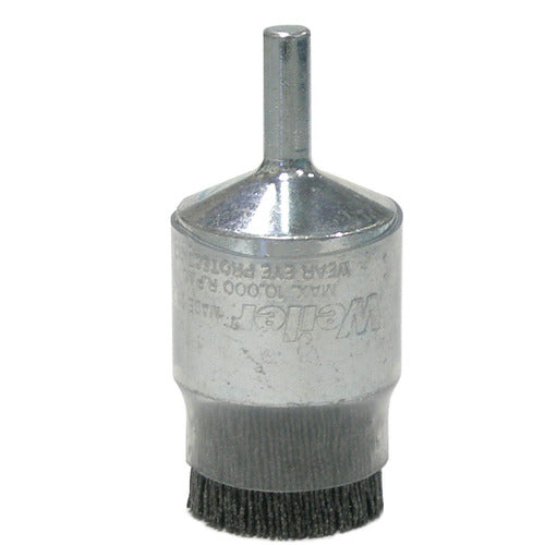 Burr-Rx 1″ Coated-Cup End Brush, .043/120CG Crimped Fill - Caliber Tooling