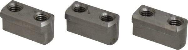 H & R Manufacturing - Lathe Chuck Jaw Nut - 5" Chuck Diam Compatible, 5/16" Screw, 5/16-18 Thread - Caliber Tooling