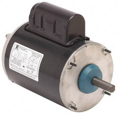 US Motors - 1 hp, TEAO Enclosure, Auto Thermal Protection, 1,725 RPM, 115/230 Volt, 60 Hz, Industrial Electric AC/DC Motor - Size 56 Frame, Rigid Mount, 1 Speed, Ball Bearings, 8.4 / 4.2 Full Load Amps, B Class Insulation, Reversible - Caliber Tooling