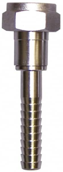 SuperKlean - FGHT x 1/2" Hose Barb, FGHT x Hose Barb Swivel - Stainless Steel - Caliber Tooling