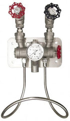 SuperKlean - 150 Max psi, Stainless Steel Water Mixing Valve & Unit - FNPT End Connections - Caliber Tooling