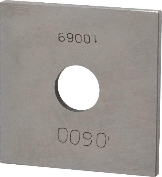 Value Collection - 0.06" Square Steel Gage Block - Accuracy Grade 0 - Caliber Tooling