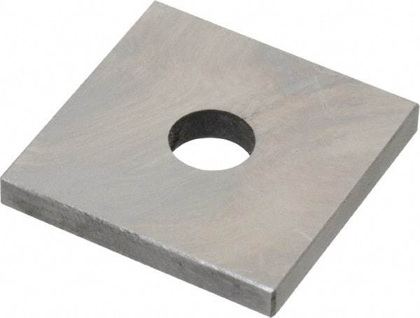 Value Collection - 0.122" Square Steel Gage Block - Accuracy Grade 0, Includes NIST Traceability Certification - Caliber Tooling