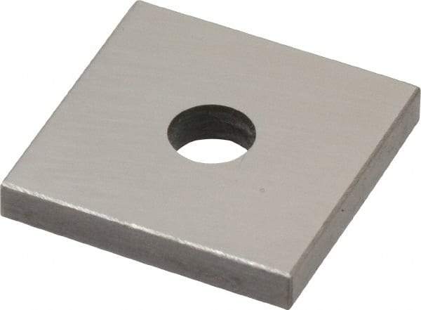 Value Collection - 0.141" Square Steel Gage Block - Accuracy Grade 0, Includes NIST Traceability Certification - Caliber Tooling