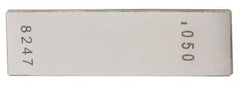 Value Collection - 20" Rectangular Steel Gage Block - Accuracy Grade AS-1, Includes NIST Traceability Certification - Caliber Tooling