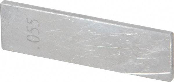 Value Collection - 0.055" Rectangular Steel Gage Block - Accuracy Grade 0 - Caliber Tooling