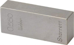 Value Collection - 0.55" Rectangular Steel Gage Block - Accuracy Grade 0, Includes NIST Traceability Certification - Caliber Tooling