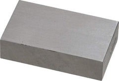 Value Collection - 0.8" Rectangular Steel Gage Block - Accuracy Grade 0, Includes NIST Traceability Certification - Caliber Tooling