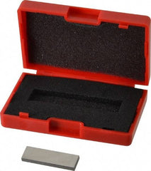 Value Collection - 0.107" Rectangular Steel Gage Block - Accuracy Grade AS-1, Includes NIST Traceability Certification - Caliber Tooling