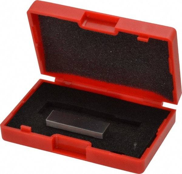 Value Collection - 0.135" Rectangular Steel Gage Block - Accuracy Grade AS-1, Includes NIST Traceability Certification - Caliber Tooling