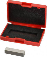 Value Collection - 0.3" Rectangular Steel Gage Block - Accuracy Grade AS-1, Includes NIST Traceability Certification - Caliber Tooling