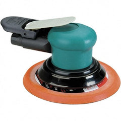 Dynabrade - 12,000 OPM, 14 CFM Air Consumption, Palm Air Orbital Sander - Round Pad, 1/4 NPT Inlet - Caliber Tooling