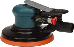 Dynabrade - 12,000 OPM, 14 CFM Air Consumption, Palm Air Orbital Sander - Round Pad, 1/4 NPT Inlet - Caliber Tooling