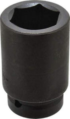 Proto - 1" Drive 1-11/16" Deep Impact Socket - 6 Points, 4" OAL - Caliber Tooling