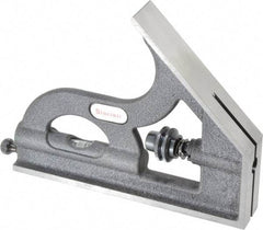 Starrett - 12, 18, 24 Inch Long Blade, Square Head - Black Wrinkle, Coated Cast Iron - Caliber Tooling