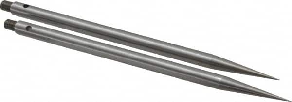 Starrett - 5 Inch Leg, Forged Steel, Trammel Points - For Use With Starrett 50B, Includes (2) Points - Caliber Tooling