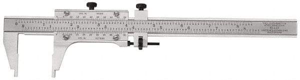 Starrett - 0 to 60" Steel Vernier Caliper - 0.0010" Graduation, 3" Jaw Depth, 0.0005" Accuracy - Caliber Tooling