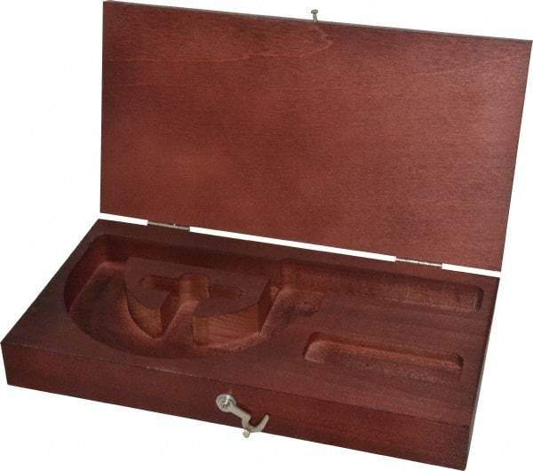 Starrett - Micrometer Case - 3" Max Measurement, Use with 226 & 226M Outside Micrometers - Caliber Tooling