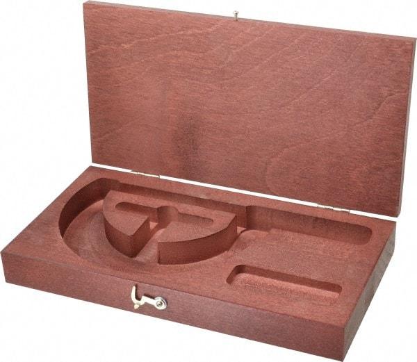 Starrett - Micrometer Case - 4" Max Measurement, Use with 216 & 216M Series Digital Micrometers - Caliber Tooling