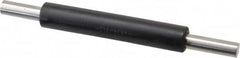 Starrett - 4 Inch Long, Accuracy Up to 0.0001 Inch, Spherical End Micrometer Calibration Standard - Use with Micrometers, Includes Heat Insulating Handle - Caliber Tooling