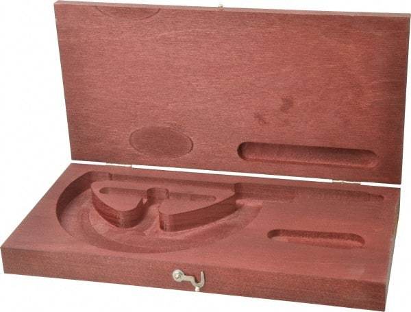 Starrett - Micrometer Case - 5" Max Measurement, Use with 216 & 216M Series Digital Micrometers - Caliber Tooling