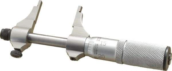 Starrett - 0.2 to 1.2", Mechanical Inside Micrometer - 0.001" Graduation, 0.0002" Accuracy, Friction Thimble - Caliber Tooling