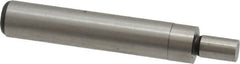 Starrett - 6mm Head Diam, 10mm Shank, Single End, Mechanical Edge Finder - Cylindrical Contact - Caliber Tooling