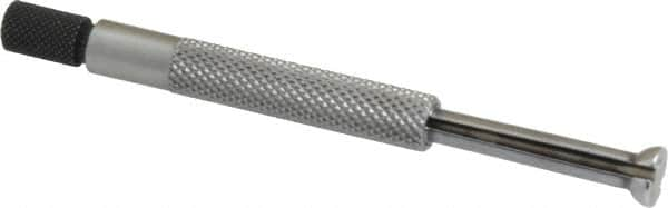 Starrett - 0.3 to 0.4 Inch Measurement, Small Hole Gage - 3-3/8 Inch Overall Length, Half Ball - Caliber Tooling